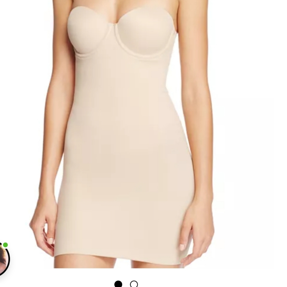 NWT TC Intimates Plunge Bra Slip, 34C